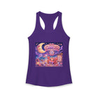 Cancer Kawaii Beach Crab Tank Top – Cute Zodiac Astrology Graphic Tank | Pastel Coastal Celestial Summer Top | Cancer Horoscope Gift
