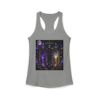 Gemini Celestial Twin Portals Tank Top – Mystical Zodiac Astrology Graphic Tank | Cosmic Moon & Magic Summer Top | Gemini Horoscope Gift