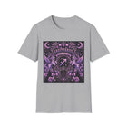 Sagittarius Celestial Gothic Crest T-Shirt – Mystical Zodiac Astrology Graphic Tee | Winged Fantasy Emblem Shirt | Sagittarius Horoscope Gift