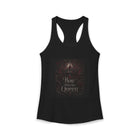 Bow Before Your Queen Tank Top – Crown Fantasy Graphic Tank | Gothic Royalty Summer Top | Fangs & Fairy Tales Gift