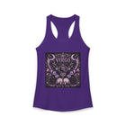 Virgo Celestial Gothic Crest Tank Top – Mystical Zodiac Astrology Graphic Tank | Floral Fantasy Emblem Summer Top | Virgo Horoscope Gift