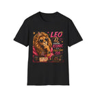 Leo Looking Iconic Is A Full-Time Job T-Shirt – Funny Zodiac Lion Graphic Tee | Cute Astrology Meme Shirt | Leo Horoscope Gift
