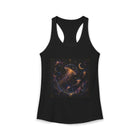 Celestial Jellyfish Tank Top – Cosmic Moon & Glowing Jellyfish Graphic Tank | Mystical Ocean Fantasy Summer Top | Marine Life Lover Gift