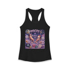 Pisces Mentally Somewhere Else Tank Top – Funny Zodiac Fish Graphic Tank | Cute Astrology Meme Summer Top | Pisces Horoscope Gift