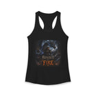 Bonded by Fire Tank Top – Dragon Fantasy Graphic Tank | Epic Dragon Rider Summer Top | Fangs & Fairy Tales Gift