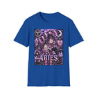 Aries Kawaii Goth Girl T-Shirt – Cute Zodiac Astrology Graphic Tee | Pastel Gothic Celestial Shirt | Aries Horoscope Gift