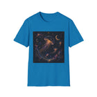 Celestial Jellyfish T-Shirt – Cosmic Moon & Glowing Jellyfish Graphic Tee | Mystical Ocean Fantasy Shirt | Marine Life Lover Gift