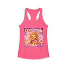 Leo Kawaii Winged Lion Tank Top – Cute Zodiac Astrology Graphic Tank | Pastel Celestial Fantasy Lion Summer Top | Leo Horoscope Gift