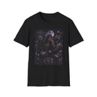 Virgo Celestial Moon Priestess T-Shirt – Mystical Zodiac Astrology Graphic Tee | Dark Fantasy Moon Magic Shirt | Virgo Horoscope Gift