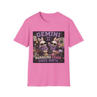 Gemini Managing Chaos Since Birth T-Shirt – Funny Zodiac Panda Graphic Tee | Cute Astrology Meme Shirt | Gemini Horoscope Gift