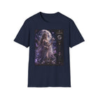 Cancer Celestial Moon Goddess T-Shirt – Mystical Zodiac Astrology Graphic Tee | Cosmic Lunar Fantasy Shirt | Cancer Horoscope Gift