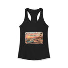 Coastal Road Trip Tank Top – Vintage Beach Van Graphic Tank | Retro Ocean Sunset Summer Top | Coastal Adventure Gift
