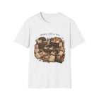 Books Cats & Tea T-Shirt – Cozy Cat Lover Bookish Graphic Tee | Reader and Tea Lover Literary Shirt | Gift from The Bookworm’s Hideaway