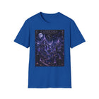 Capricorn Celestial Castle T-Shirt – Mystical Zodiac Astrology Graphic Tee | Moonlit Fantasy Landscape Shirt | Capricorn Horoscope Gift