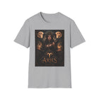 Aries Celestial Goddess T-Shirt – Mystical Zodiac Astrology Graphic Tee | Fiery Cosmic Fantasy Shirt | Aries Horoscope Gift