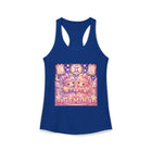 Gemini Kawaii Twin Girls Tank Top – Cute Zodiac Astrology Graphic Tank | Pastel Celestial Chibi Summer Top | Gemini Horoscope Gift