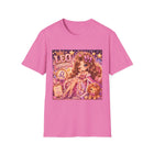 Leo Kawaii Princess T-Shirt – Cute Zodiac Astrology Graphic Tee | Pastel Celestial Chibi Lion Shirt | Leo Horoscope Gift