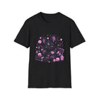 Kawaii Cozy Bat T-Shirt – Pastel Goth Cute Bat Tee with Sweater, Candles & Spooky Aesthetic