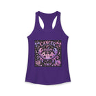 Cancer Kawaii Goth Crab Tank Top – Cute Zodiac Astrology Graphic Tank | Pastel Gothic Celestial Sea Creature Summer Top | Cancer Horoscope Gift