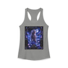 Pisces Celestial Moon Goddess Tank Top – Mystical Zodiac Astrology Graphic Tank | Cosmic Fantasy Water Sign Summer Top | Pisces Horoscope Gift