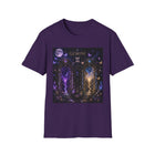 Gemini Celestial Twin Portals T-Shirt – Mystical Zodiac Astrology Graphic Tee | Cosmic Moon & Magic Fantasy Shirt | Gemini Horoscope Gift