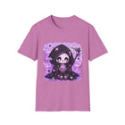 Kawaii Grim Reaper Boba T-Shirt – Pastel Goth Cute Reaper Tee with Bubble Tea, Skulls & Spooky Aesthetic