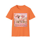 Taurus Kawaii Cow T-Shirt – Cute Zodiac Astrology Graphic Tee | Pastel Celestial Farm Animal Shirt | Taurus Horoscope Gift