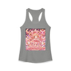 Aries Kawaii Chibi Girl Tank Top – Cute Zodiac Astrology Graphic Tank | Pastel Anime Celestial Summer Top | Aries Horoscope Gift