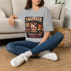 Taurus Touch My Food and Die T-Shirt – Funny Zodiac Bull Graphic Tee | Cute Astrology Food Meme Shirt | Taurus Horoscope Gift