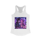 Kawaii Pastel Goth Bubble Tea Tank Top – Cute But Cursed Anime Couple Tank with Skulls, Bats & Gothic Aesthetic