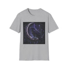 Moonlit Raven T-Shirt – Celestial Crow & Crescent Moon Graphic Tee | Mystical Fairycore Fantasy Shirt | Fairy Dust & Moonbeams Gift