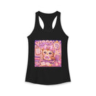 Virgo Kawaii Owl Tank Top – Cute Zodiac Astrology Graphic Tank | Pastel Celestial Book Lover Owl Summer Top | Virgo Horoscope Gift