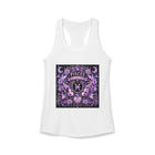 Pisces Celestial Gothic Crest Tank Top – Mystical Zodiac Astrology Graphic Tank | Moon & Roses Fantasy Summer Top | Pisces Horoscope Gift