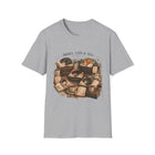 Books Cats & Tea T-Shirt – Cozy Cat Lover Bookish Graphic Tee | Reader and Tea Lover Literary Shirt | Gift from The Bookworm’s Hideaway