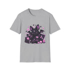 Kawaii Cozy Bat T-Shirt – Pastel Goth Cute Bat Tee with Sweater, Candles & Spooky Aesthetic