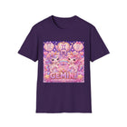 Gemini Kawaii Twin Unicorns T-Shirt – Cute Zodiac Astrology Graphic Tee | Pastel Celestial Fantasy Unicorn Shirt | Gemini Horoscope Gift