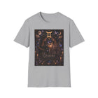 Gemini Mystical Twin Witches T-Shirt – Celestial Zodiac Astrology Graphic Tee | Moon Magic Fantasy Shirt | Gemini Horoscope Gift