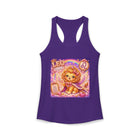 Leo Kawaii Winged Lion Tank Top – Cute Zodiac Astrology Graphic Tank | Pastel Celestial Fantasy Lion Summer Top | Leo Horoscope Gift