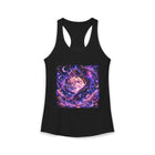 Celestial Dragon Moon Tank Top – Purple Fantasy Dragon & Full Moon Graphic Tank | Whimsical Fairycore Summer Top | Fairy Dust & Moonbeams Gift