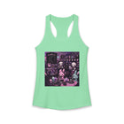 Kawaii Goth Bunny Bakery Tank Top – Pastel Goth Dessert Shop Tank with Cupcakes, Skulls & Spooky Cute Vibes