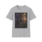 Gemini Celestial Twin Goddesses T-Shirt – Mystical Zodiac Astrology Graphic Tee | Cosmic Duality Fantasy Shirt | Gemini Horoscope Gift