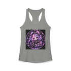 Kawaii Pastel Goth Girl Tank Top – Cute Gothic Fantasy Tank with Purple Curls & Spooky Aesthetic