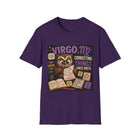 Virgo Correcting Things Since Birth T-Shirt – Funny Zodiac Owl Graphic Tee | Cute Astrology Meme Shirt | Virgo Horoscope Gift