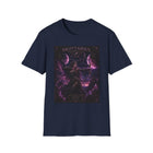 Sagittarius Celestial Archer Priestess T-Shirt – Mystical Zodiac Astrology Graphic Tee | Moon Magic Fantasy Archer Shirt | Sagittarius Horoscope Gift