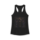 Celestial Raven Goddess Tank Top – Mystical Moon & Raven Fantasy Graphic Tank | Gothic Cosmic Witchy Summer Top | Moon Lover Gift