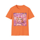 Virgo Kawaii Owl T-Shirt – Cute Zodiac Astrology Graphic Tee | Pastel Celestial Book Lover Owl Shirt | Virgo Horoscope Gift