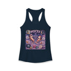 Pisces Mentally Somewhere Else Tank Top – Funny Zodiac Fish Graphic Tank | Cute Astrology Meme Summer Top | Pisces Horoscope Gift