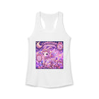 Capricorn Kawaii Winged Goat Tank Top – Cute Zodiac Astrology Graphic Tank | Pastel Celestial Fantasy Animal Summer Top | Capricorn Horoscope Gift