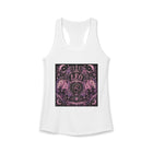 Leo Celestial Lion Crest Tank Top – Mystical Zodiac Astrology Graphic Tank | Moon & Stars Fantasy Summer Top | Leo Horoscope Gift