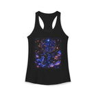 Enchanted Fox Village Tank Top – Celestial Woodland Fantasy Graphic Tank | Magical Treehouse Fairycore Summer Top | Fairy Dust & Moonbeams Gift